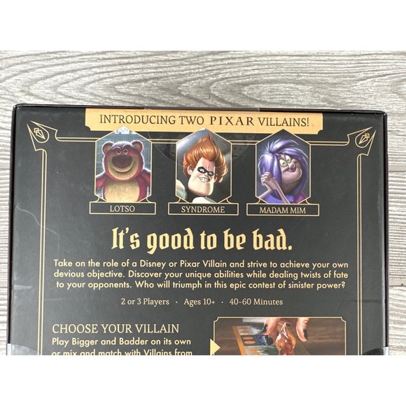 Disney Villainous: Bigger and Badder Strategy Board Game New Sealed Madam Mim - Picture 5 of 5